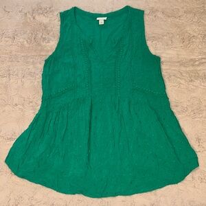 Merona size xs sleeveless blouse